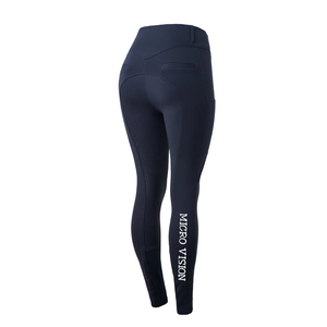 Pantalones de asiento completo de cintura alta para mujer de temporada media ecuestre Premium, mallas para montar a caballo, medias, nuevos pantalones para montar a caballo - Product Image 4