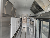 Remorque de cuisine commerciale Etodevice, camion de restauration mobile en acier inoxydable robuste pour événements en plein air