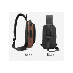 High Quality 100% Polyester <b>Crossbody</b> Sling Daypack Water Resistant for Men Women <b>Travel</b> Messenger Cross Body <b>Bag</b> - Product Image 2