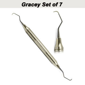 ชุดขูดรากฟันเครื่องมือผ่าตัด7ชิ้น - Product Image 3