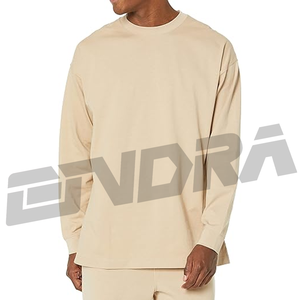 Mens quá khổ phù hợp với dài tay áo sơ mi được làm bằng cotton hữu cơ mềm mại cho thoải mái thời trang dạo phố Nhìn phong cách sạch sẽ rung cảm cao cấp - Product Image 2