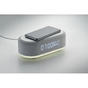 TUONO 15W Wireless Speaker Smart <b>Table</b> Clocks Tech Gadgets - Product Image 2