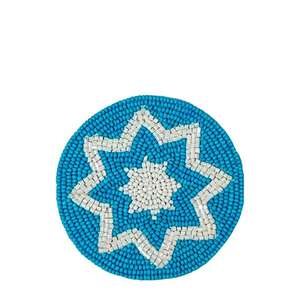 Dessous de verre perlé de fraise pour les fêtes d'été conception de fruits pour le décor de table de fête en plein air de printemps taille 4 pouces à prix discount - Product Image 2