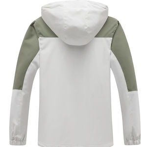 Chaqueta cortavientos con cremallera impermeable para chaqueta de mujer a prueba de viento de estilo de patrón personalizado de calidad superior - Product Image 2