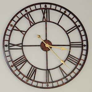 Grande horloge murale décorative de style moderne décoration intérieure de la maison grand présentoir personnalisé de style luxueux - Product Image 2