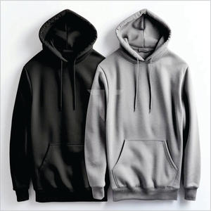 Sudadera con capucha de lana de algodón 100% para hombre, jersey de manga larga, estilo liso teñido en diferentes tamaños con personalizaciones completas - Product Image 1