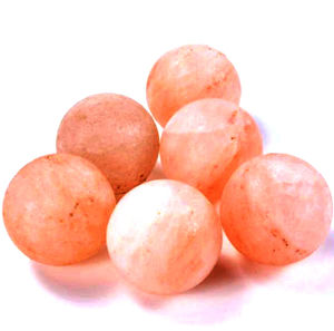 Sel et cristal-Bougeoir en forme de boule de sel de l'Himalaya-Sel et cristal - Product Image 5