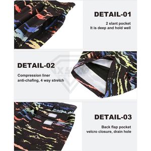 กางเกงว่ายน้ำแบบแห้งเร็วเป็นมิตรต่อสิ่งแวดล้อมสำหรับทั้งชายและหญิงกางเกงขาสั้นเล่นกีฬาว่ายน้ำคุณภาพสูงผลิตตามสั่งในปากีสถาน - Product Image 5