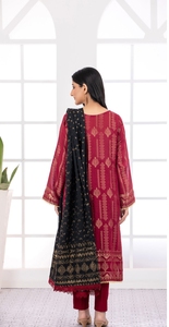 Robe brodée à manches longues pour femmes, tenue de soirée, de mariage, nouvelle collection - Product Image 6