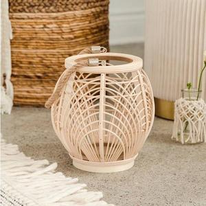 New Designs Natural Seagrass Lantern Candle Holders Lanterns and Candle <b>Jars</b> OEM Designs Customized Decor Home Handmade - Product Image 3