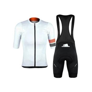 Maillot de cyclisme à manches courtes de qualité supérieure, logo personnalisé OEM, respirant, évacuant la transpiration, style décontracté, vêtements de vélo d'équipe, automne - Product Image 2