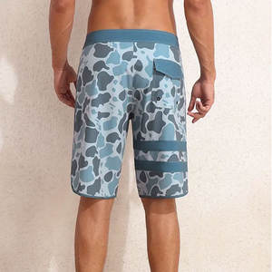 Short de plage à motif uni imprimé en 3D pour hommes Short de plage à séchage rapide pour sports de plein air d'été Short de surf pour adultes - Product Image 4