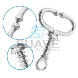Nouveau porte-taureau Offre Spéciale avec forme ronde porte-taureau vache en acier inoxydable de qualité supérieure par SUAVE INSTRUMENTS SURGICAUX - Product Image 5