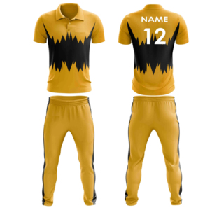 New Style Men's Sportswear Cricket Uniform Comfortable Your Own Logo Breathable Quick Dry 100% Polyester - Product Image 4