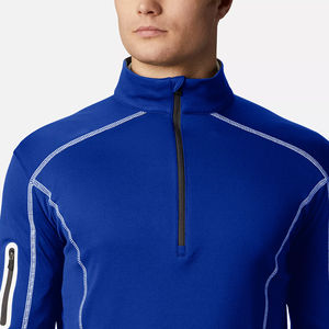 OEM <b>1</b>/4 Zipper Cotton Blended Oversize Cotton Hoodie Plain Turtleneck Unisex Crew Quarter Half <b>Zip</b> <b>Sweatshirt</b> Thermal Customized - Product Image 3