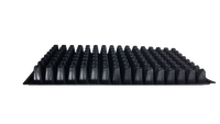Plateau de semis en plastique PET robuste avec trous de drainage, 128 cellules, réutilisable, écologique, pour la propagation de légumes, d'herbes et de fleurs
