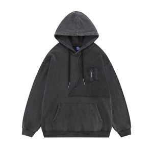 Haute qualité hommes 100% coton sweats à capuche manches longues et col à capuche mode décontractée meilleur prix pour la vente d'hiver en ligne - Product Image 4