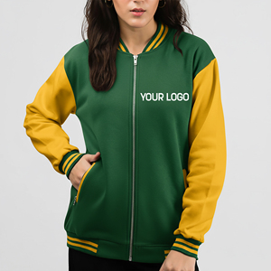 Veste de baseball universitaire en laine d'automne et d'hiver de haute qualité, sur mesure, vêtements décontractés, patchs en chenille personnalisés, broderie de logo - Product Image 1