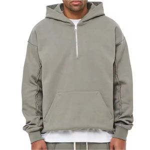 Chándal Holgado con Capucha para Hombre, Personalizado, 500 GSM, 100% Algodón, Tejido de Punto, Transpirable, para Invierno - Product Image 4