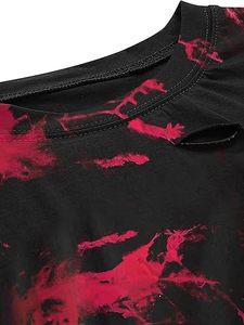 Camisa corta para mujer, cómoda Camiseta de manga corta de verano para gimnasio, salón, ropa de calle, ropa informal, moda al aire libre y estilo playero - Product Image 3