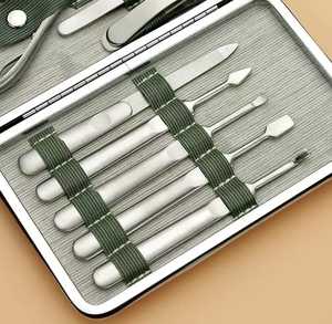 High Quality 10 Pieces <b>Nail</b> Clippers <b>Set</b> Best Quality Manicure Kits By Zachary Industries - Product Image 2