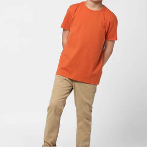 T-shirt en coton 100% tricoté pour homme, mode, doux, respirant et léger, confortable, coupe régulière, personnalisable OEM et ODM - Product Image 5