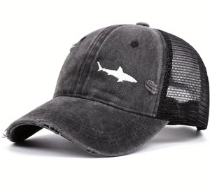 หมวกทรูเกอร์แบบสั่งทำหมวกผ้าฝ้ายฟอกสีออกแบบโลโก้ปักแบรนด์หมวกสตรีทแวร์หมวกกลางแจ้ง Gorras เวียดนาม - Product Image 2