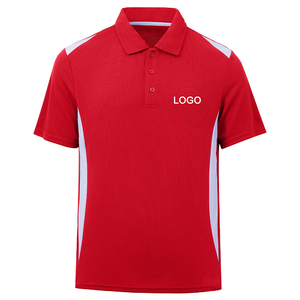 Polo pour hommes de haute qualité T-Shirt à manches courtes personnalisé vierge avec motifs imprimés solides T-shirts en tissu tricoté Vente en gros OEM - Product Image 2