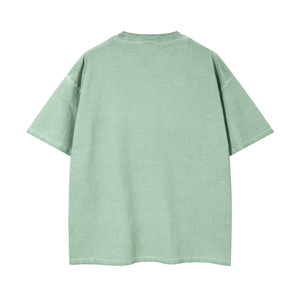 2025 camisetas de verano personalizables para hombres 180 GSM algodón secado rápido ajuste de gran tamaño de alta calidad al por mayor Fitness cuello redondo - Product Image 2