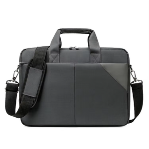 Maletín para Computadora TRILACE INTERNATIONAL, de Gran Capacidad, 100% Cuero, 340g, para Portátiles de 15.6 y 14 Pulgadas, Negro, Portátil - Product Image 1