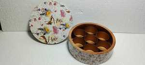 Juego de cuencos de madera con estampado de esmalte personalizado, cuencos decorativos para MESA Y REGALOS FESTIVOS, cuenco de Acacia para comedor - Product Image 3