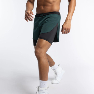 OEM 2025 Designs professionnels Meilleur prix Shorts de boxe pour hommes Séchage rapide Respirant Spandex/Nylon Haute qualité Personnalisé devant - Product Image 3