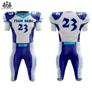 Camisetas de Fútbol Americano Resistentes y Elegantes, Mangas Cortas, 100% Poliéster, Secado Rápido, Transpirables, Diseño Personalizable, Tallas Grandes para Hombre - Product Image 1