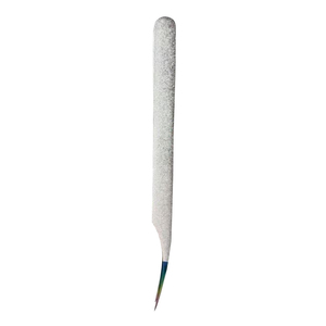 Pinzas de extensión de pestañas de acero inoxidable de alta calidad alemanas Aislamiento de punta redonda interior para uso de belleza de Tipo de Volumen - Product Image 6
