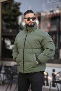 Men Long Winter Mink <b>Quilted</b> Puffer Jacket <b>Thick</b> Warm Insulated Windproof Waterproof Outdoor Casual Streetwear Zipper Coat - Product Image 6