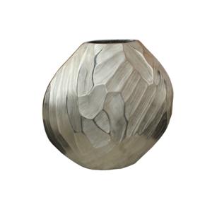 Maceta de Metal para Decoración de mesa y hogar, jarrones de flores, mejor calidad, pulido con chapado en plata - Product Image 3