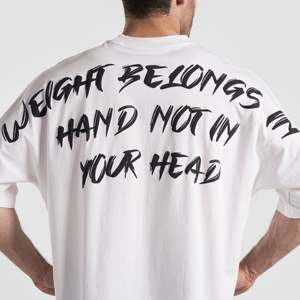 เสื้อยืดเจอร์ซีย์สีขาวลิฟท์ มายด์เซ็ตสำหรับผู้ชาย - Product Image 5