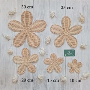 Colgante de pared decorativo para salas de estar Panel de Arte de madera hecho a mano con detalles de cuentas y lentejuelas - Product Image 2
