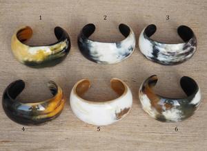 Buffalo Horn Natural <b>Bangles</b> Bracelet Crafting Buffalo Horn Hand Jewelry - Product Image 5