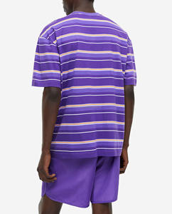 2025 Vente en gros OEM Logo personnalisé Impression numérique T-shirt solide coupe régulière pour hommes 100% coton - Product Image 2