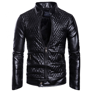 Mejor calidad nuevo diseño transpirable nueva llegada Chaquetas de cuero para hombres mejor material Chaqueta y precio al por mayor Chaqueta de cuero para hombres - Product Image 3