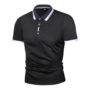 Nouveau Offre Spéciale dernière mode coton hommes Golf Polo chemise Polo vierge haute qualité Polyester hommes quantité personnalisé col roulé OEM Anti - Product Image 1