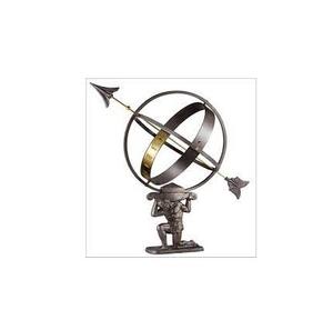 Nouveau support armillaire en métal en laiton fini nouveau support Globe en métal dernier décor nautique armillaire en prix de gros bas quantité minimale de commande - Product Image 4