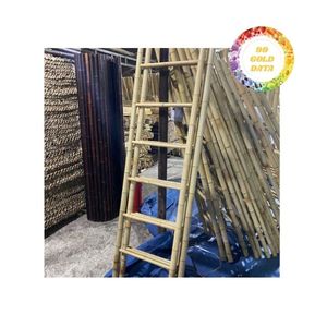 <b>Bamboo</b> <b>Ladder</b> For Home Organization Storage And Display Eco Friendly Durable Furniture With Intricate Carved Craftsmanship - Product Image 6