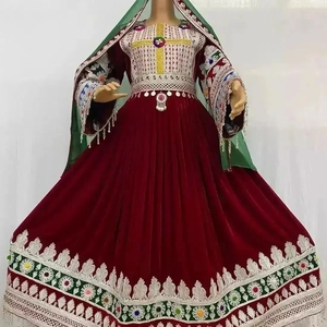 Haute qualité fait à la main Afghani Vintage femmes robe vêtements traditionnels pour les fêtes d'été meilleur matériel modèle 0705 - Product Image 1