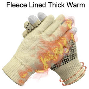 Venta directa de fábrica Precio al por mayor Guantes de invierno de alta calidad Último diseño Servicio OEM Impreso Cálido Transpirable Al Aire Libre Diario - Product Image 6