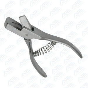 Outil de marquage d'oreille vétérinaire en acier inoxydable léger de 6 "avec encoche de précision - Product Image 6