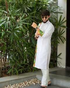 DERNIÈRE TRADITIONNELLE NOUVEAU DESIGNER NAVRATRI SPECIAL COUPLE COMBO - Product Image 4