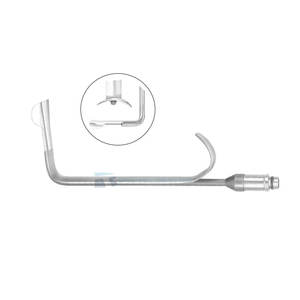 Retractores de fibra óptica de acero inoxidable reutilizables sostenibles Fuente de alimentación manual para instrumentos quirúrgicos de plástico básicos - Product Image 1
