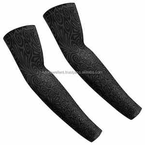 Mangas de brazo anti UV con logotipo personalizado Mangas de brazo transpirables de secado rápido Ciclismo Tasa de venta completa - Product Image 6